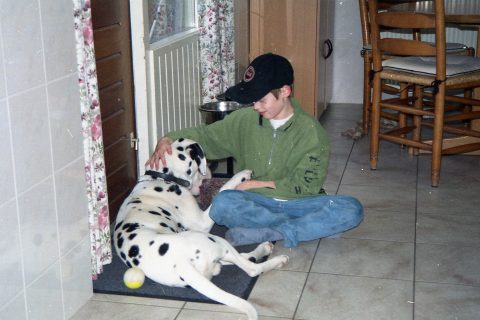 met Alex in de keuken